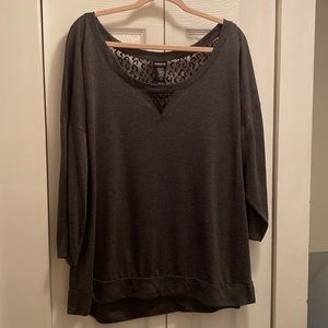 Torrid 3/4 length sleeve top